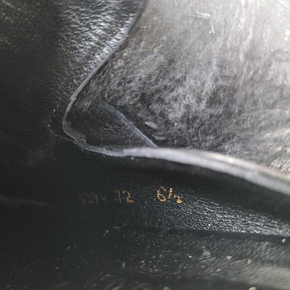 Freda Salvador NEW Dorinda Shearling Fur Calf Leather Mules Flats Women Size 6.5 - Picture 10 of 12